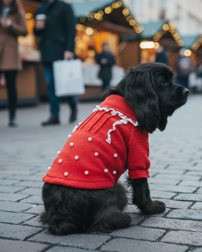 Red Pearl Dresses S539R