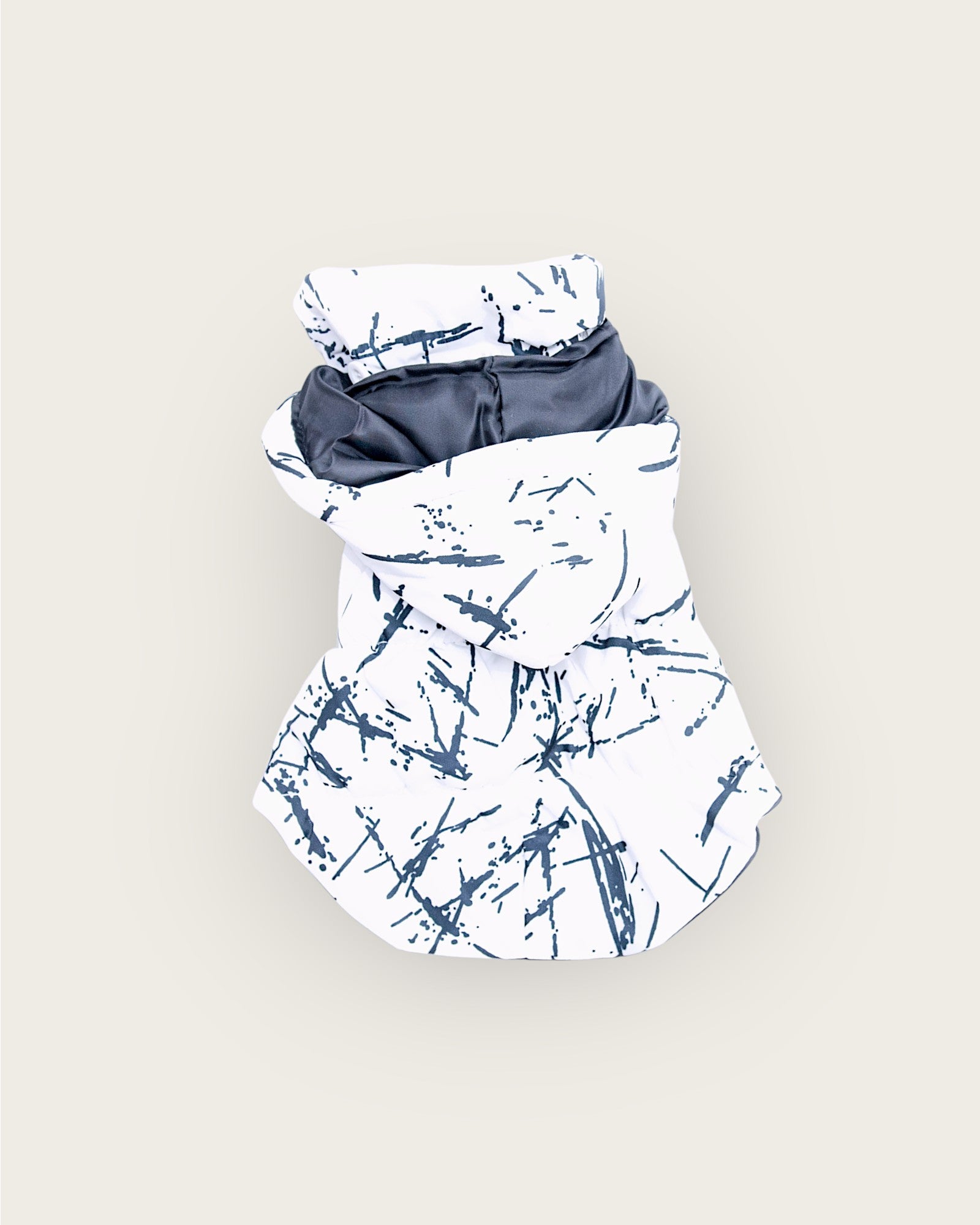 White Padded Parka S597WH