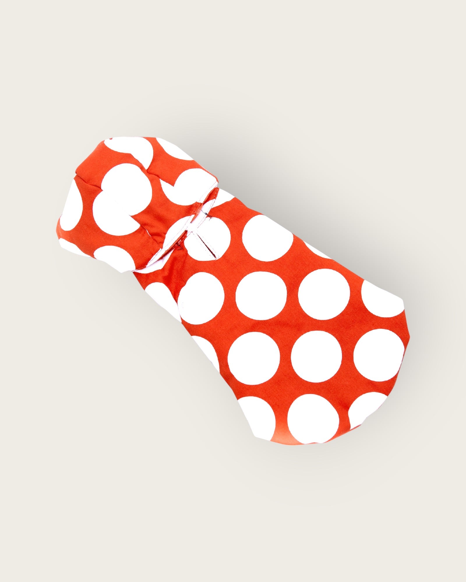 Polka Dot Puffer Jacket - Red S605RD