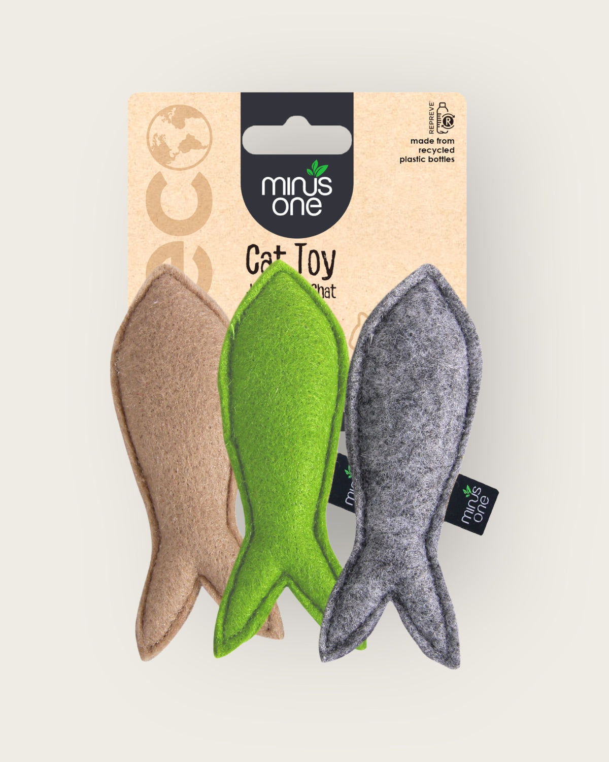 毛氈貓玩具 - 魚