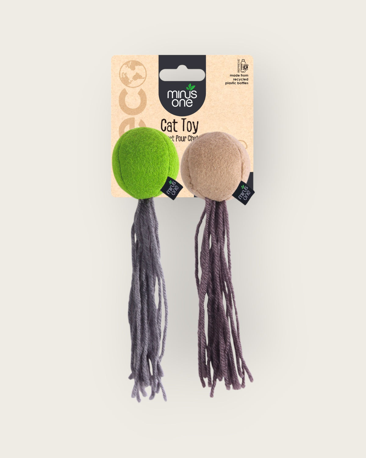 毛氈貓玩具 - 球流蘇