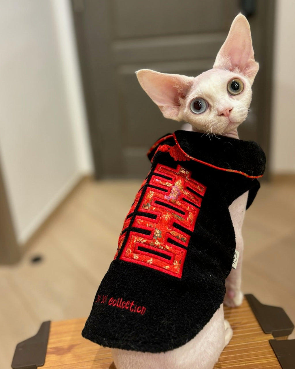 Double Happiness Fleece Jacket S363BK