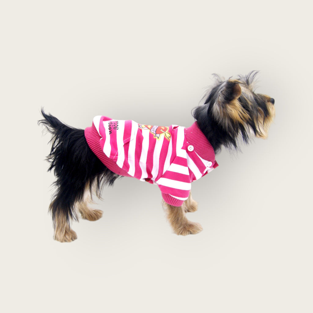Bonnie Striped Hoodie - Pink S331PK