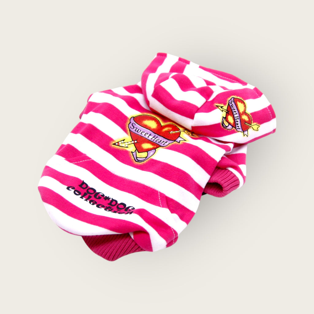 Bonnie Striped Hoodie - Pink S331PK
