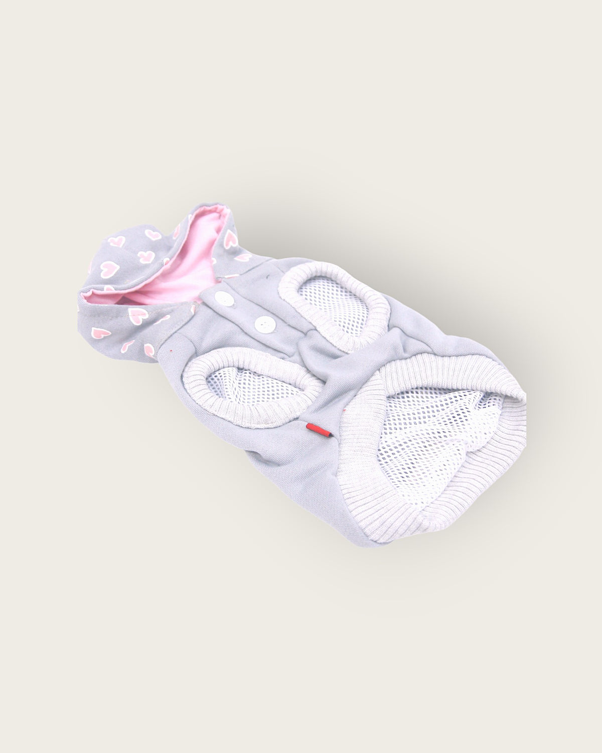 Priscila Hooded Vest-gray S332GY