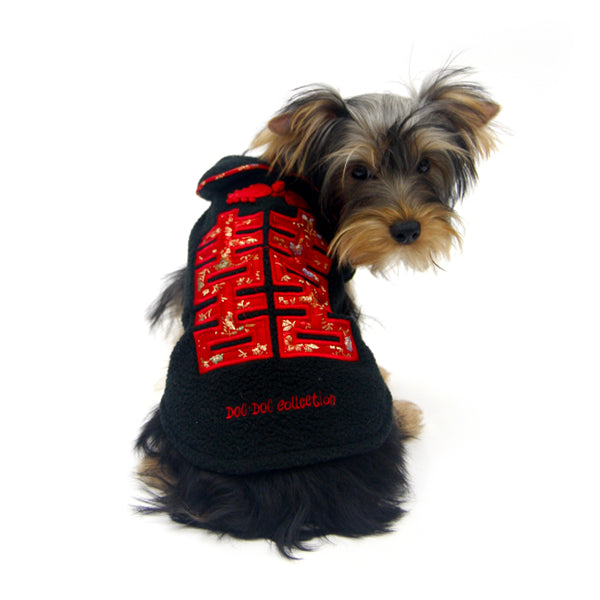 Double Happiness Fleece Jacket S363BK