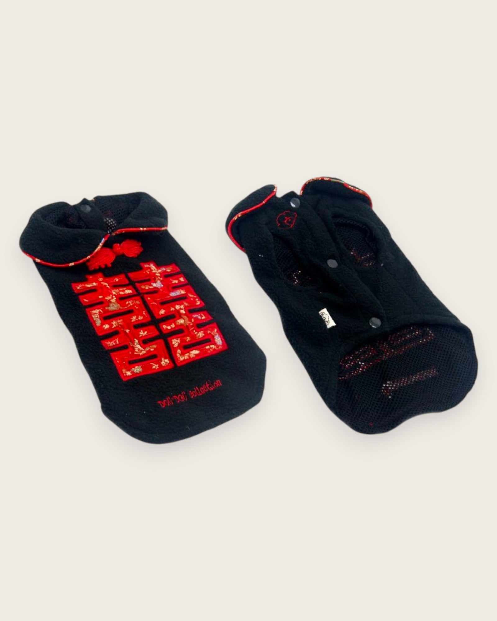 Double Happiness Fleece Jacket S363BK