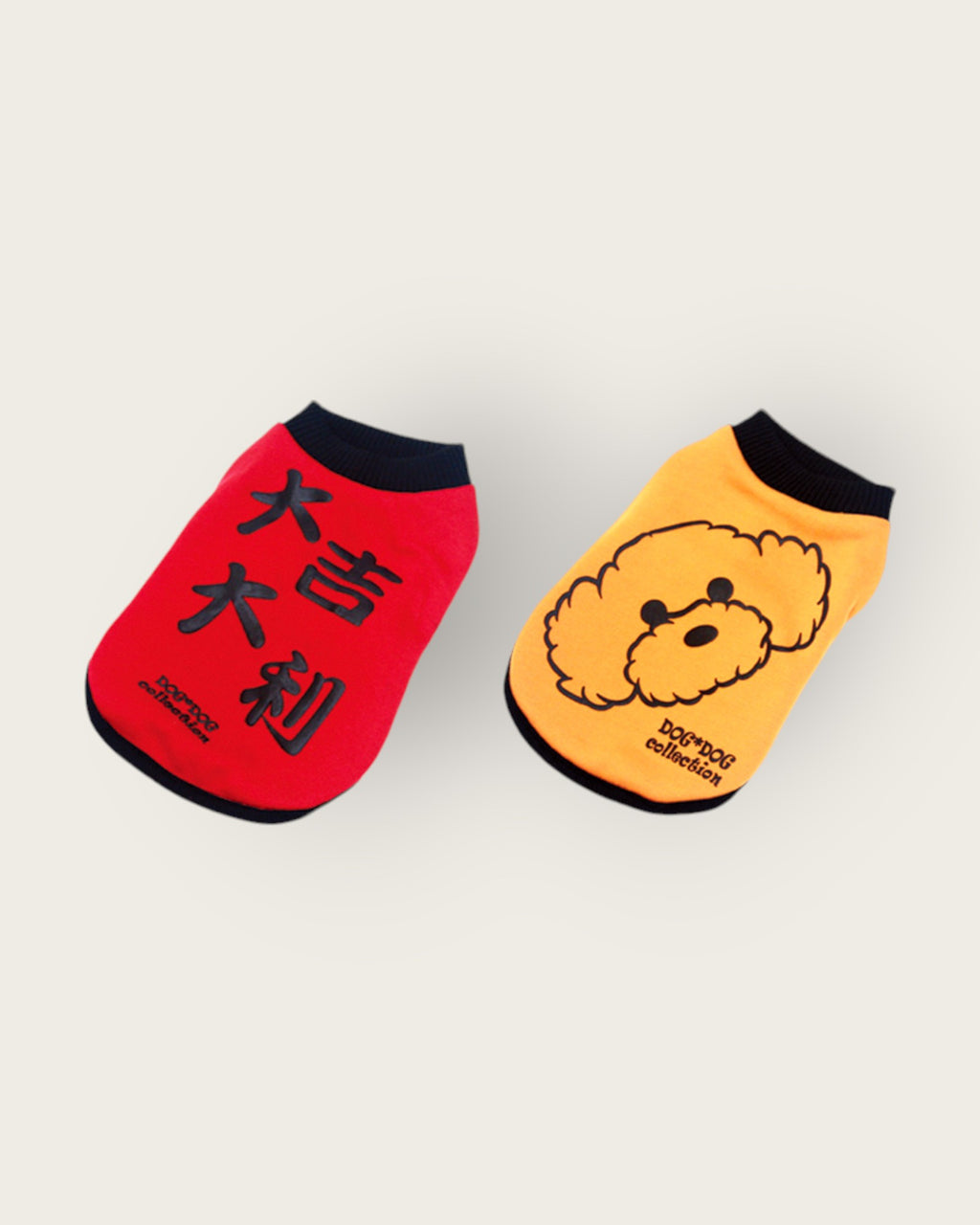 寵物雙面賀年衫  大吉大利 S430