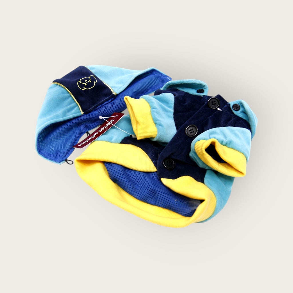 Crown Print Tee - Blue S470BL