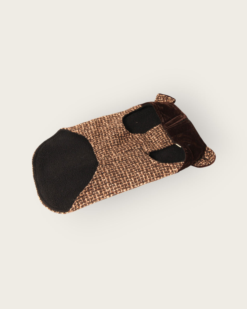 Brown Velvet Tweed - S487BN