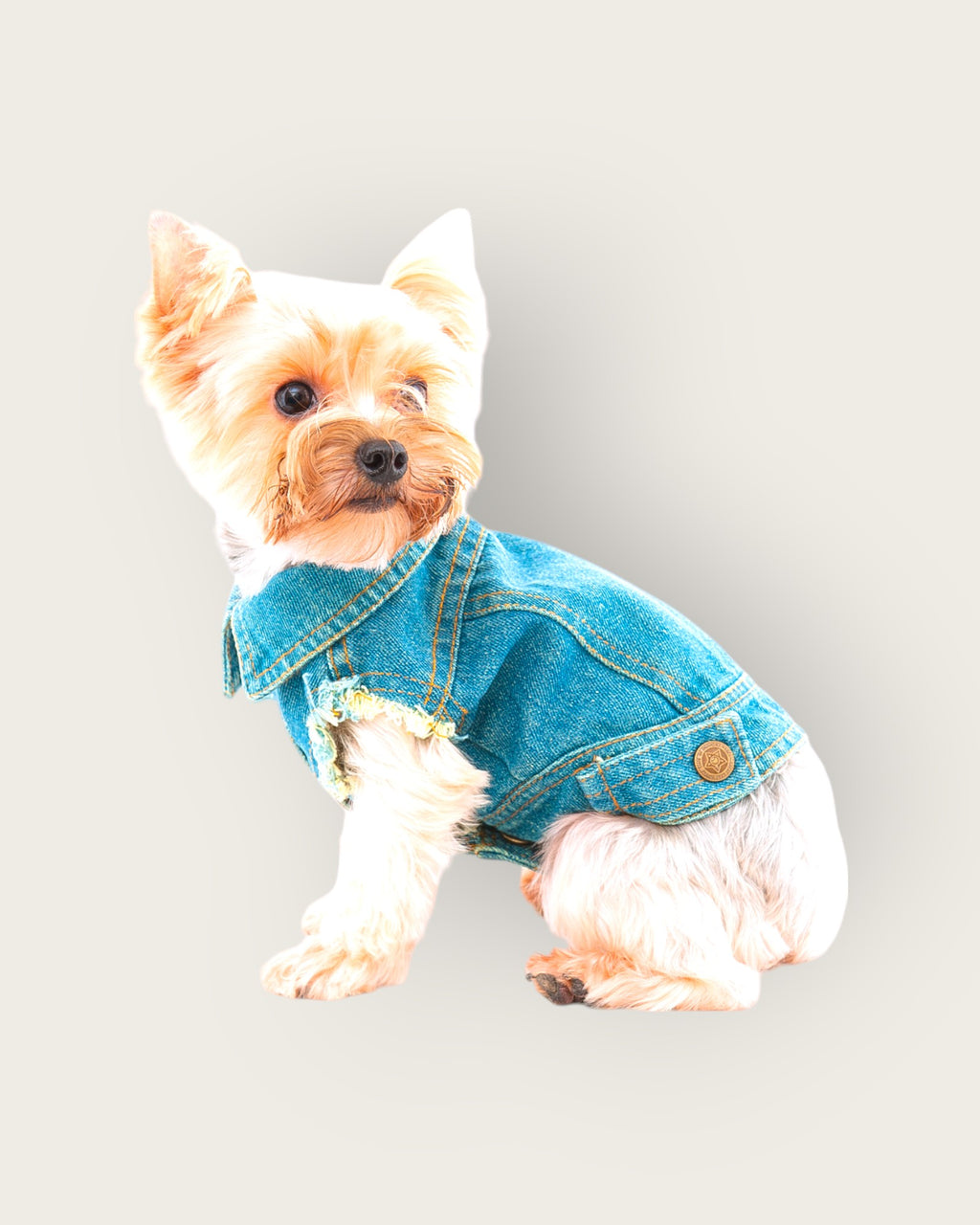 Denim Loose Cuff Coat - S556