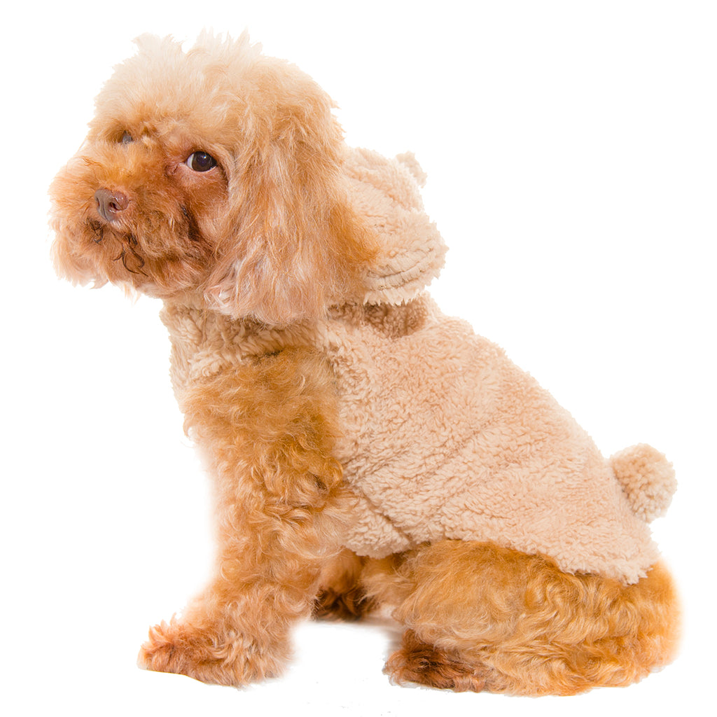 Bear hoodie - light Brown