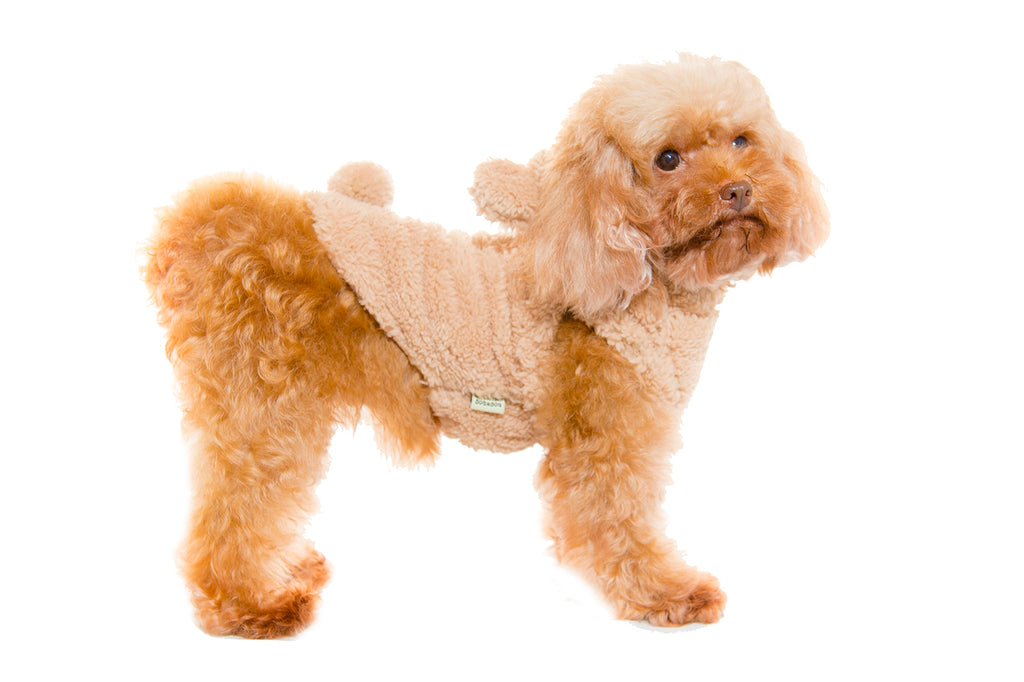 Bear hoodie - light Brown