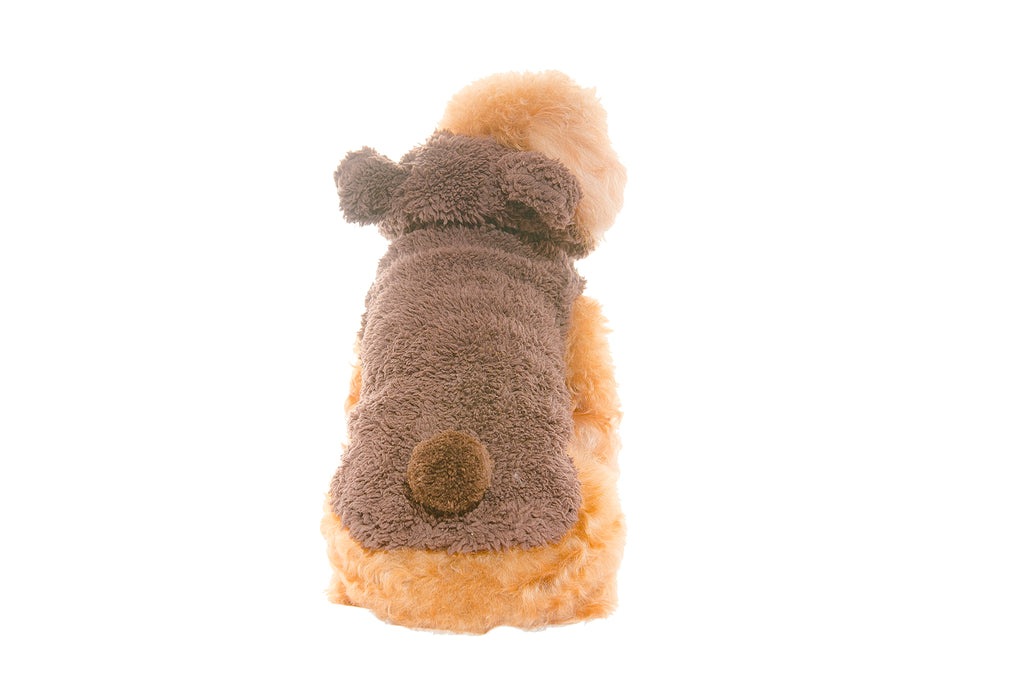 Bear Hoodie - Dark Brown