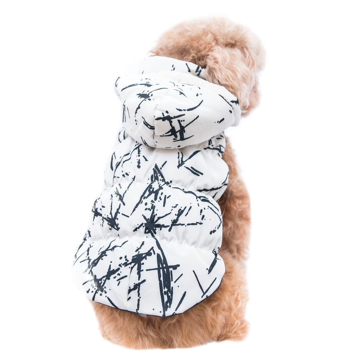 White Padded Parka S597WH