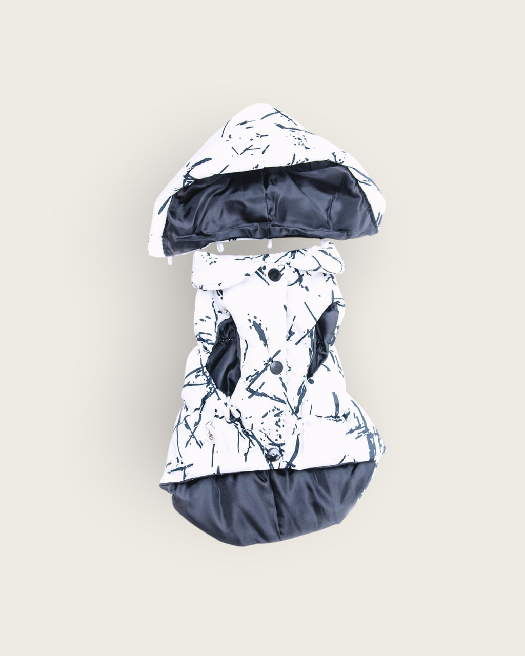 White Padded Parka S597WH