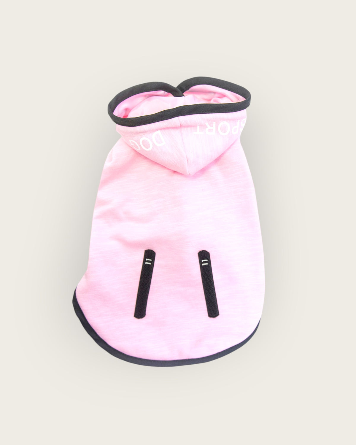 black edge DDC hooded sweatshirt - Pink S614PK