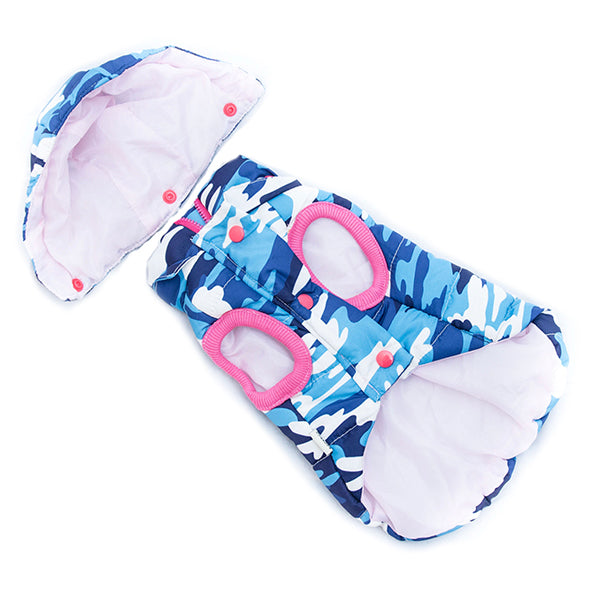 Pet Padded Vest-Camouflage S620BL