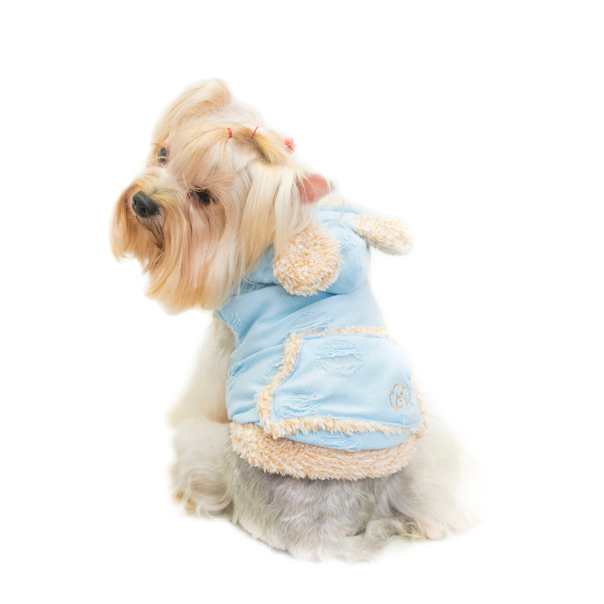 bunny hooded reversible jacket - S622LB