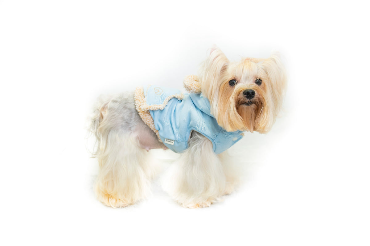 bunny hooded reversible jacket - S622LB