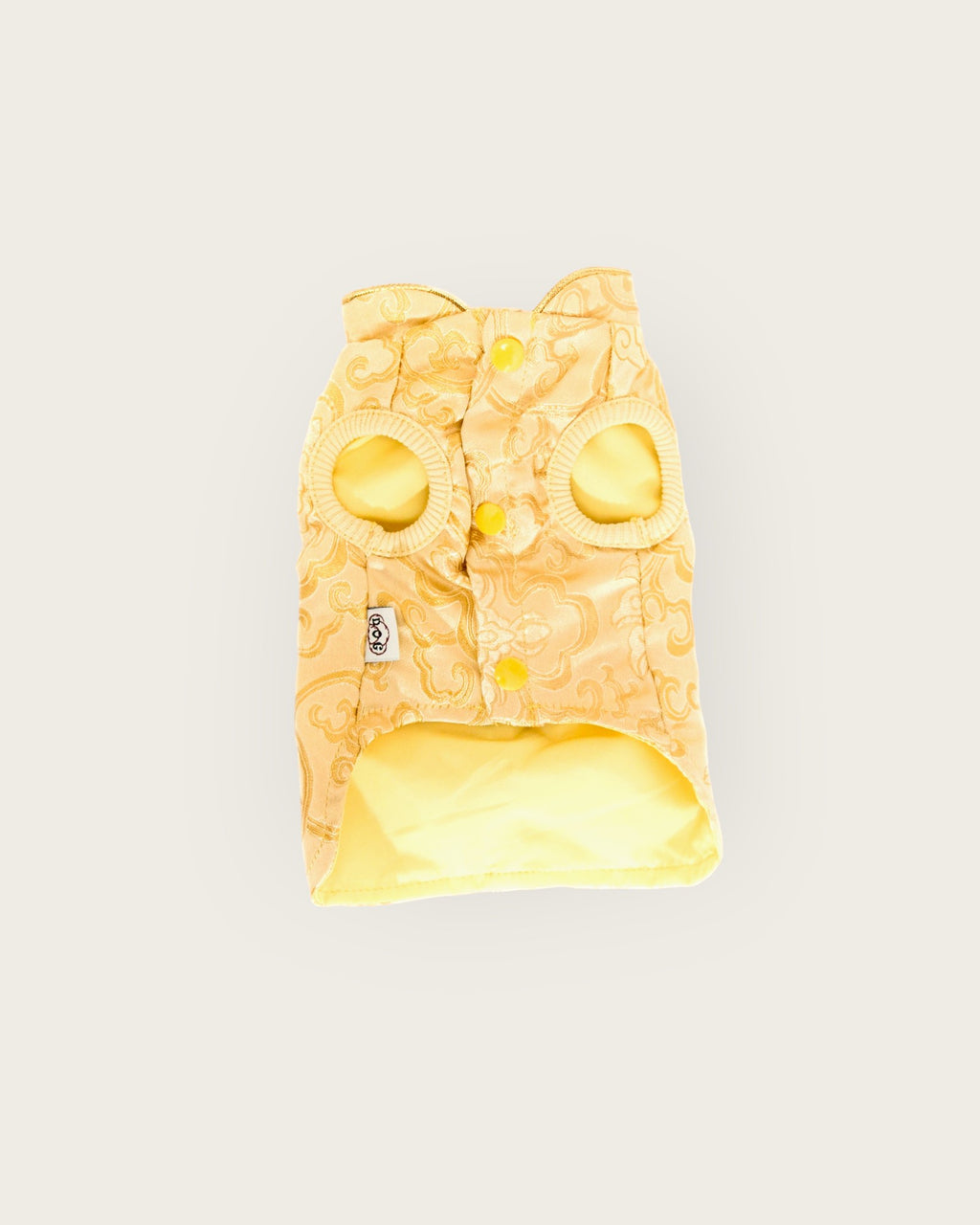 寵物金邊織錦賀年衫-金色 S641GD