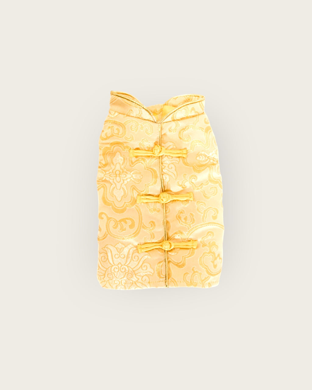 寵物金邊織錦賀年衫-金色 S641GD