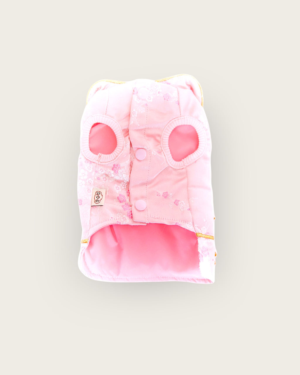 Almon Chinese Style Dog Dress - Pink S643PK