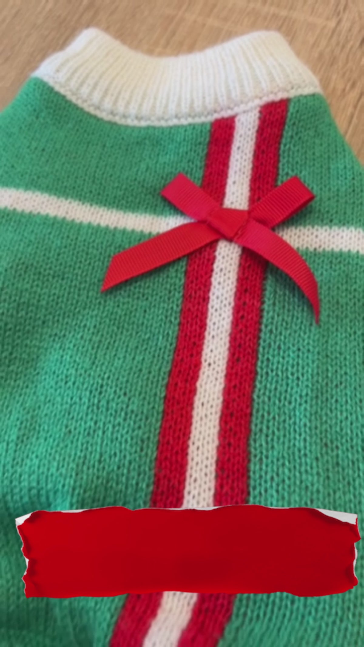Pet Christmas Gift Sweater S638GN
