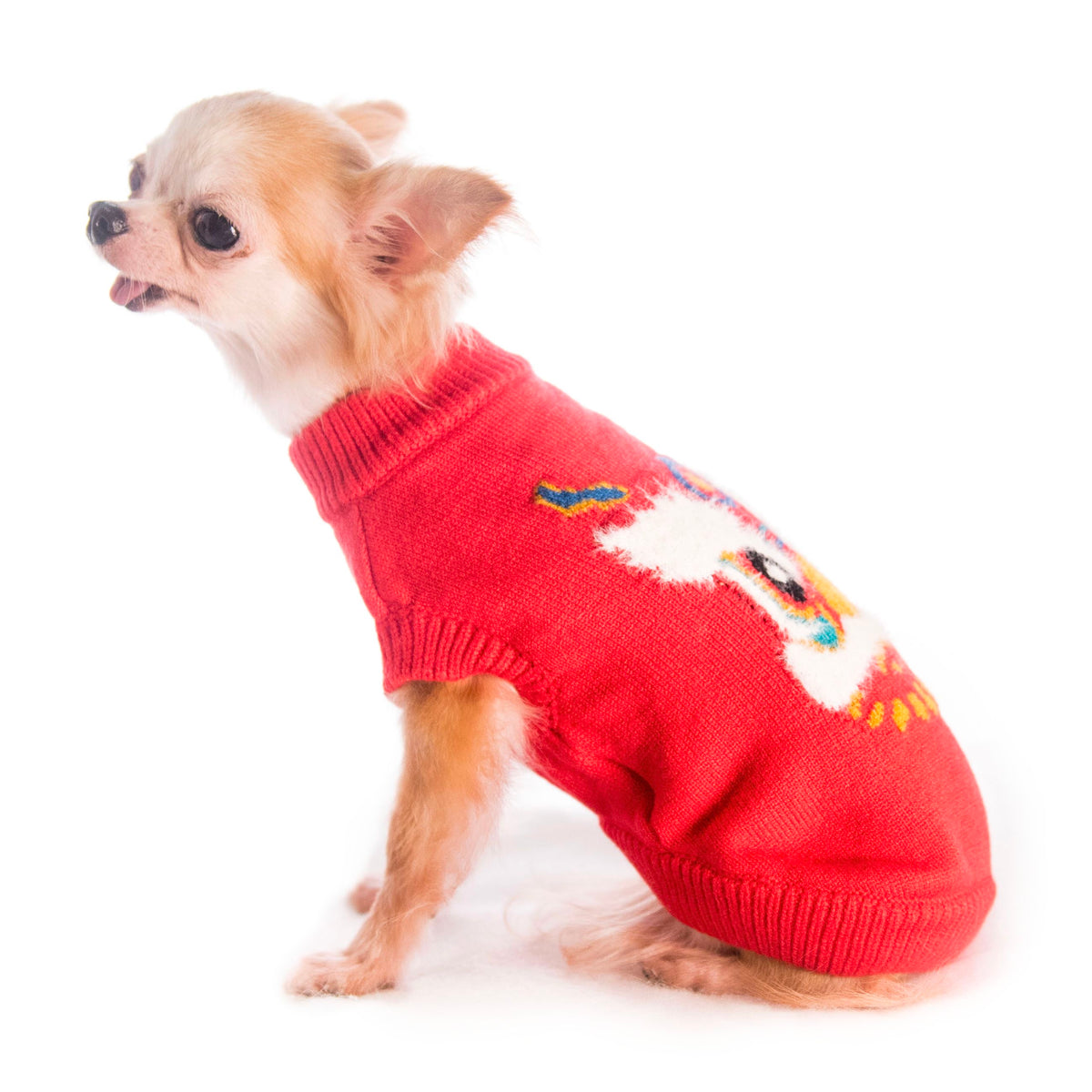 Pet Sweater Chinese New Year Lion Wake Pattern S644RD