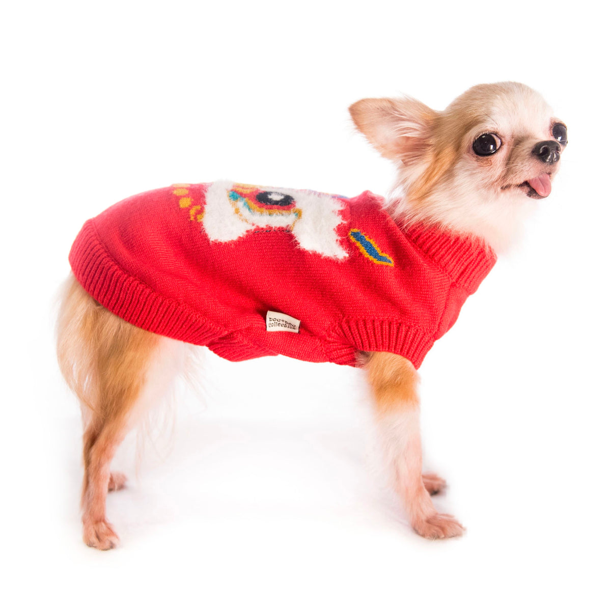 Pet Sweater Chinese New Year Lion Wake Pattern S644RD